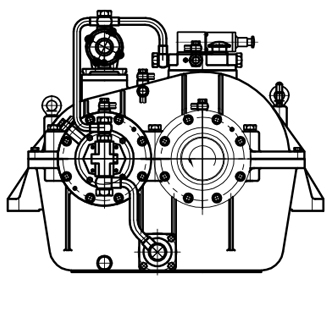 WGC410Z marine hydraulic gearbox